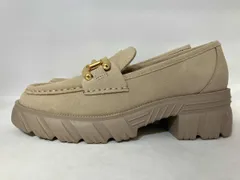 STEVE MADDEN スティーブ・マデン On-set 厚底ビットローファー Sand Suede スウェードレザー ベージュ サイズ25cm 中国製