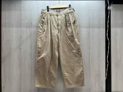 POLO RALPH LAUREN ポロ ラルフローレン 2タック チノパン S ベージュ 全体的に色褪せあり