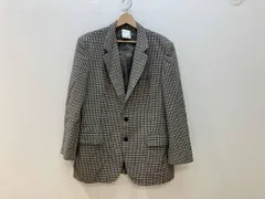 Burberry's バーバリーズ テーラードジャケット サイズ100-90-180 AR7 ブラウン系 チェック柄 BBE72-136-55 ウール メンズ 名前跡有り