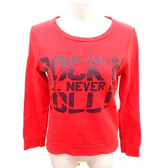 ロデオクラウンズ Rodeo Crowns ニット セーター 長袖 S 赤 レッド /RT