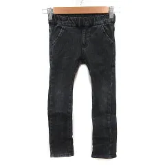 オーシャンアンドグラウンド Ocean&Ground パンツ デニム ジーンズ 110 黒 ブラック /MS ●RY