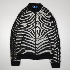 アディダス ファイヤーバード ビックロゴ ゼブラ ジャージ 90