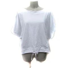 ザラ ZARA カットソー 半袖 白 ホワイト /YI