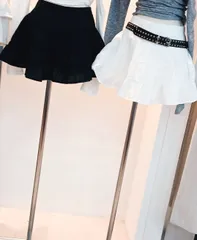 ゲル スカート 新作 スカート ペチコート キュロット フリル ティアード