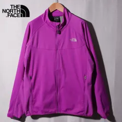 美品 ノースフェイス THE NORTH FACE ソフトシェルジャケット XL パープル サミットシリーズ SUMMIT SERIES WINDSTOPPER ウインドストッパー ストレッチ素材 最上級ライン ユニセックス テック 古着 A351