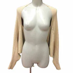 スナイデル SNIDEL カーディガン ニット 前開き ドルマンスリーブ 長袖 F 黄色 イエロー /YK