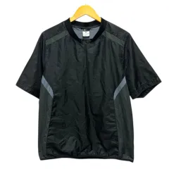 ナイキ NIKE Tシャツ カットソー スポーツウェア ナイロン 半袖 L 黒 ブラック
