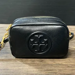 [むつ85-021504][併売] TORY BURCH PERRY BOMBE MINI ショルダーバッグ【中古】【レディース】