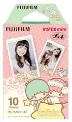 富士フイルム(FUJIFILM) インスタントカメラ チェキ用フィルム 10枚入 絵柄 (キキ&ララ) INSTAX MINI KIKILALA WW 1