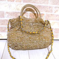 アンテプリマ グリッター ステッラホワイト 3way ショルダーバッグ