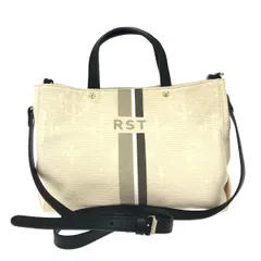 russet ラシット 2WAYバッグ  アイコンバッグ/刺し子ジャガード    ベージュ レディース / 240001188373