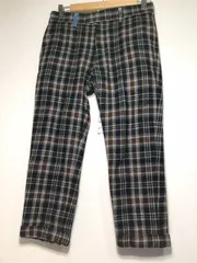 302051  uniform experiment ウール チェック クロップド パンツ 1 fragment ユニフォームエクスペリメント フラグメントのサムネイル