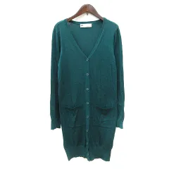 スライ SLY カーディガン ニット ロング F 緑 グリーン /MN