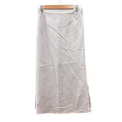 イエナ IENA タイトスカート ロング ウール 36 S 白 オフホワイト /MN