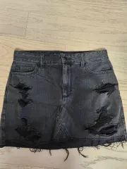 ホリスター ブラック デニム スカート
