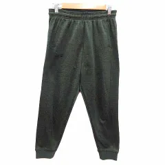 アンダーアーマー UNDER ARMOUR ジョガーパンツ SM M 深緑 ダークグリーン /YK