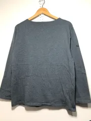 802051  SAINT JAMES 長袖 カットソー グレー ML ボートネック バスクシャツ ロンT セントジェームス