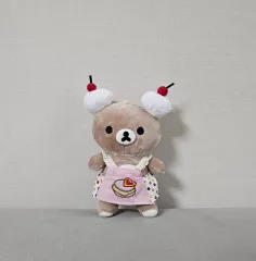 リラックマ ケーキ エプロン ぬいぐるみ キーホルダー 新品