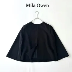 Mila Owen ミラオーウェン / マント フレア ジャケット / ブラック 黒 black / サイズ ０ / 近年モデル / セレモニー オケージョン 行事 卒業式 卒園式 入学式 入園式