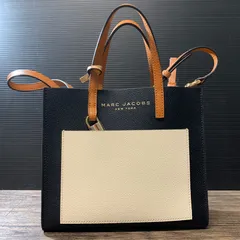 [むつ79-021506][併売] MARC JACOBS SMOKED ALMOND MULTI 2way ショルダーバッグ【中古】【レディース】