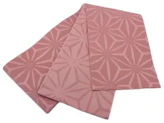 着物美人 送料込み 浴衣帯 長尺 日本製 半幅帯 細帯 四寸帯 夏帯 帯 浴衣帯ピンク 半幅帯ピンク 浴衣帯桃色 浴衣帯麻の葉 半幅帯麻の葉 浴衣帯くすみ 半幅帯くすみ 浴衣半幅帯 浴衣帯女性 半幅帯女性 浴衣帯女の子【ピンク 麻の葉】m461301k8