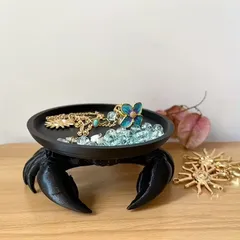 ヤドカリの小物置き インテリア雑貨  ジュエリーディスプレイ 3Dプリンタ プラスチック製 インテリア 置物 雑貨 お洒落 贈り物 プレゼント