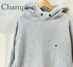 Champion チャンピオン REVERSE WEAVE リバースウィーブ パーカー フーディ グレー SIZE:L メンズ 古着 ファッション