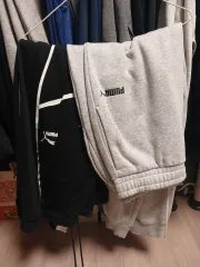 PUMA プーマ トレーナー ズボン ブラック/グレー ジョガー