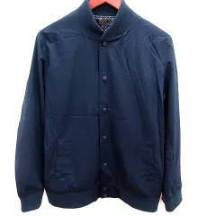 チャオパニック CIAOPANIC ジャケット ブルゾン 総裏地 L 紺 ネイビー /RT