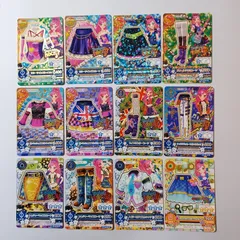 ① 音城セイラ 12枚セット ビターツインズトップス ビターツインズスカート スイートデビルスカート スイートデビルブーツ ピンキッシュユニオントップス ピンキッシュユニオンスカート スイングスターブーツ ほか ／ アイカツ！ Aikatsu！