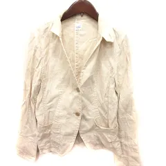 イエナ IENA ジャケット テーラード 麻 リネン ベージュ /RT