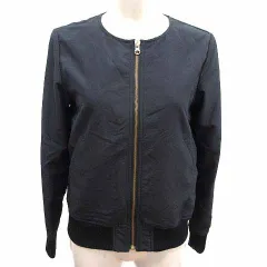 ビーミングバイビームス B:MING LIFE STORE by BEAMS ジャケット ブルゾン ジップアップ 総裏地 M 紺 ネイビー /YK