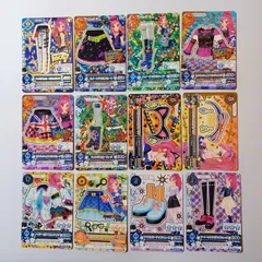 ③ 音城セイラ 12枚セット ナッツクラッカープリンスパンツ スイートデビルスカート スイートデビルブーツ ピンキッシュユニオントップス ピンキッシュユニオンスカート スイングスターブーツ デビルキャットカチューシャ ほか ／ アイカツ！ Aikatsu！