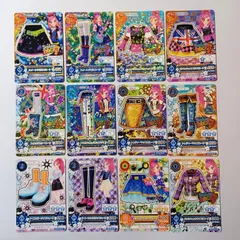 ④ 音城セイラ 12枚セット スイートデビルスカート スイートデビルブーツ ピンキッシュユニオントップス ピンキッシュユニオンスカート スイングスターブーツ ナッツクラッカープリンスパンツ トレジャーマップスカート ほか ／ アイカツ！ Aikatsu！