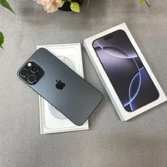 iPhone 16ProMax 256GB ブラック 国内版 SIMフリー送料無料