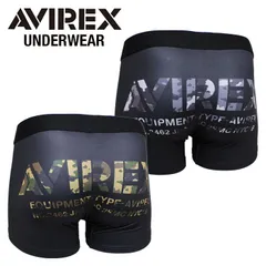 AVIREX アビレックス アヴィレックス ボクサーパンツ カモフラージュロゴ メンズ 下着 81622000
