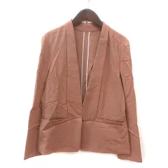 グリーンレーベルリラクシング ユナイテッドアローズ green label relaxing テーラードジャケット 38 ベージュ /MS