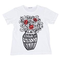 希少 コムコム COMME des GARÇONS 総刺繍柄Tシャツ　Y2K 希少 コムコム COMME des GARÇONS 総刺繍柄Tシャツ Y2K - メルカリ