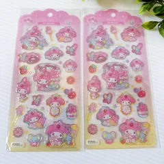 新品　正規品サンリオ　マイメロ　ドロップ　ジュエリーシール2枚セット　即日発送