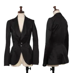 ジュンヤワタナベ コムデギャルソンJUNYA WATANABE COMME des GARCONS アウトシームストレッチ切替ジャケット 黒Sのサムネイル