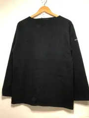 802051  SAINT JAMES 長袖 カットソー ML ブラック ボートネック バスクシャツ ロンT セントジェームス