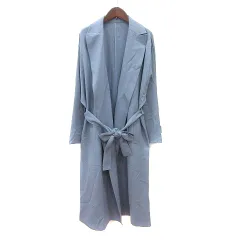 ナノユニバース nano universe ガウンコート F 青 ブルー /MN