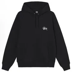 スツーシー送料無料STUSSYパーカー文字プリントベーシックモデルルーズアメリカンレトロスウェット 男女兼用