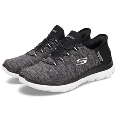 【正規品取扱店･新品】 SKECHERS スケッチャーズ (スリップインズ サミッツ ダズリング ヘイズ) ★ワイドフィットモデル　149937W BKW(23cm~24.5cm)