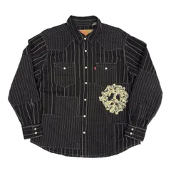 Levi's × Denim Tears リーバイス デニムティアーズ ピースパッチワーク ウエスタンシャツ サイズXL