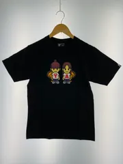 【中古品】A BATHING APE アベイシングエイプ BABY MILO VS PUFFY T-SHIRT ベイビー マイロ ベイビー マイロ VS パフィー Tシャツ メンズ トップス 半袖 コラボ プリント 【142-250629-em-27-min】