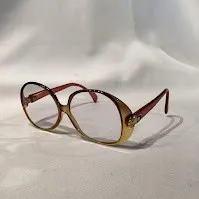 ♪vintage christian dior メガネ 度入り
