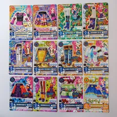 ⑤ 音城セイラ 12枚セット ピンキッシュユニオントップス ピンキッシュユニオンスカート スイートデビルブーツ スイングスターブーツ ナッツクラッカープリンスパンツ トレジャーマップスカート トレジャーマップブーツ ほか ／ アイカツ！ Aikatsu！