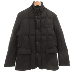 マックレガー マクレガー McGREGOR ダウンジャケット M 黒 ブラック 長袖 スタンドカラー キルティング /ML ■GY59