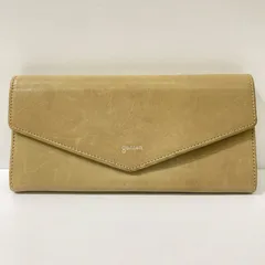 ◉genten◉ゲンテン　レザー　長財布　ベージュ
